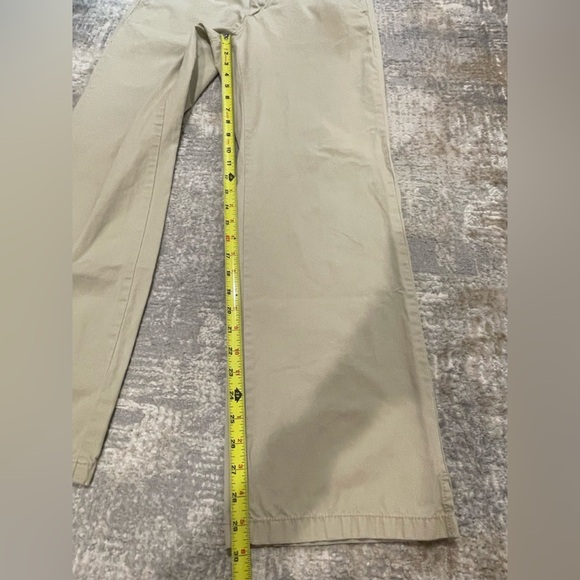 Old Navy Y2K Tan Khaki Wide Leg Ladies Cotton Chino Pants Size 6 Low Rise - Picture 10 of 10